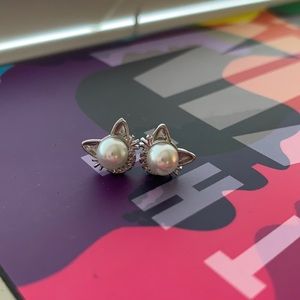 Kitty earrings